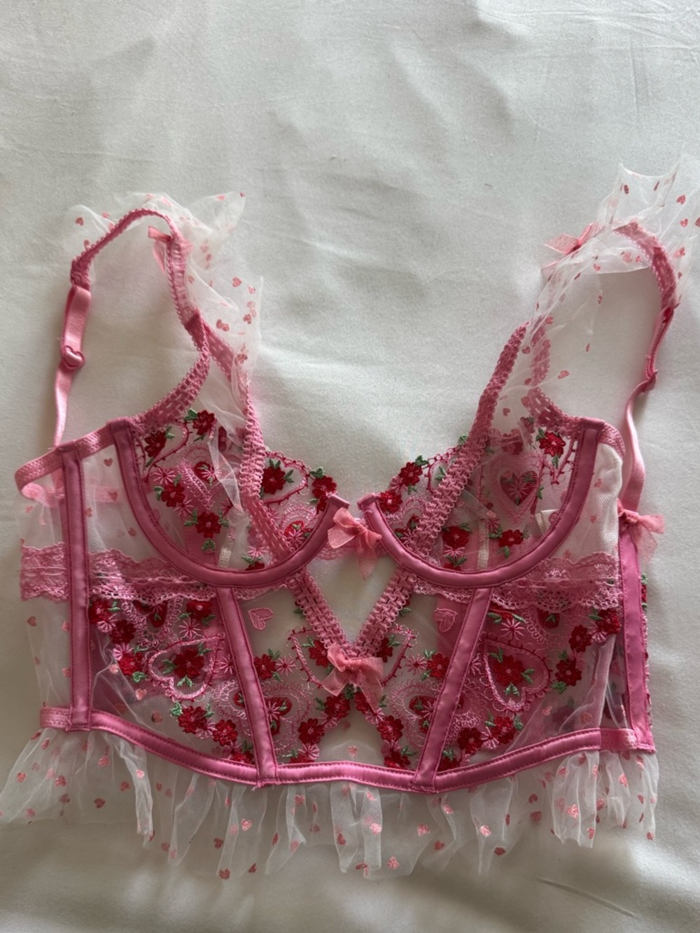 For Love & Lemons Lace Bustier